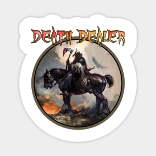 Death Dealer (Black Print) Sticker